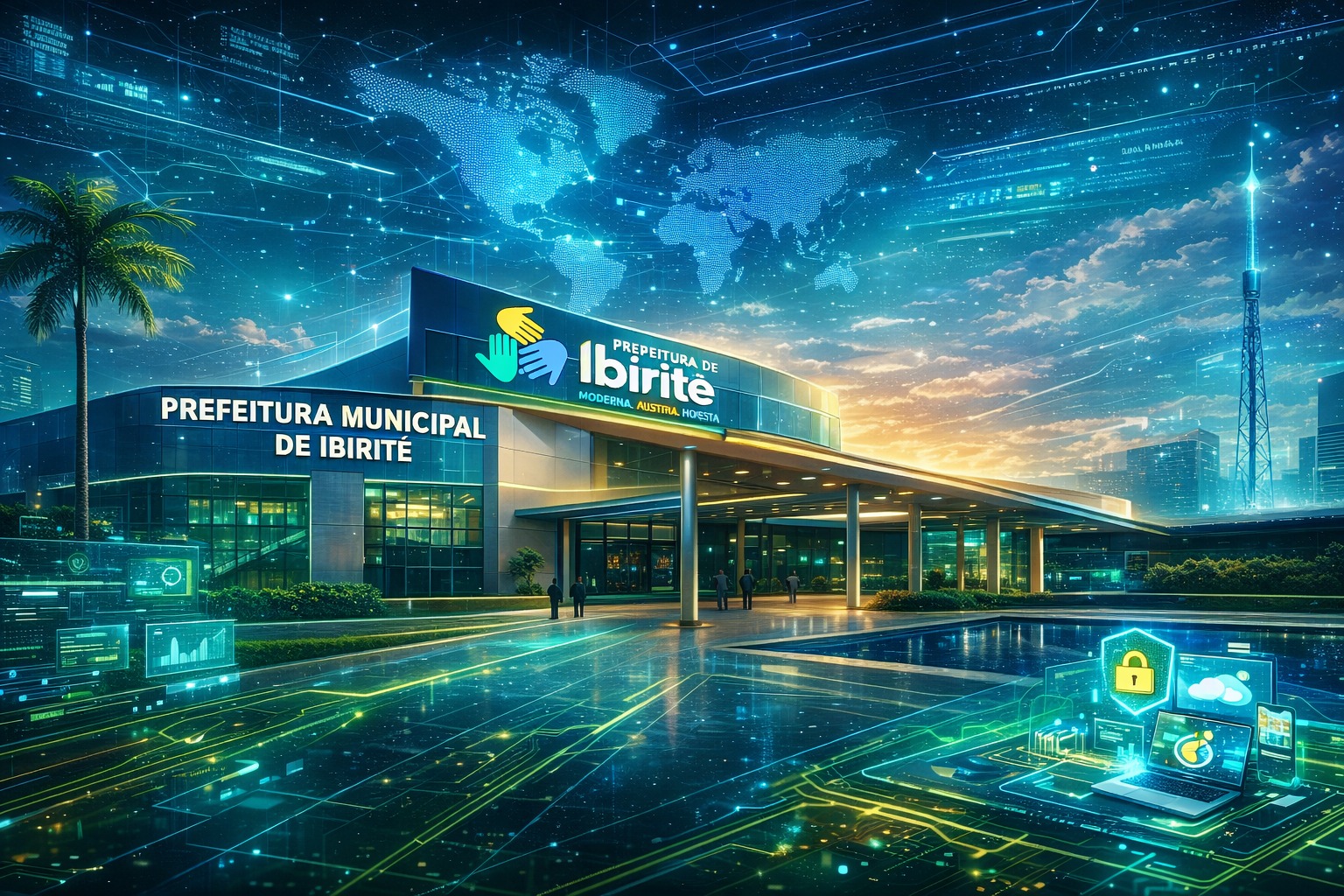 Transformação Digital na Gestão Pública de Ibirité Avança com Implantação do Novo Sistema GRP em Plataforma Cloud