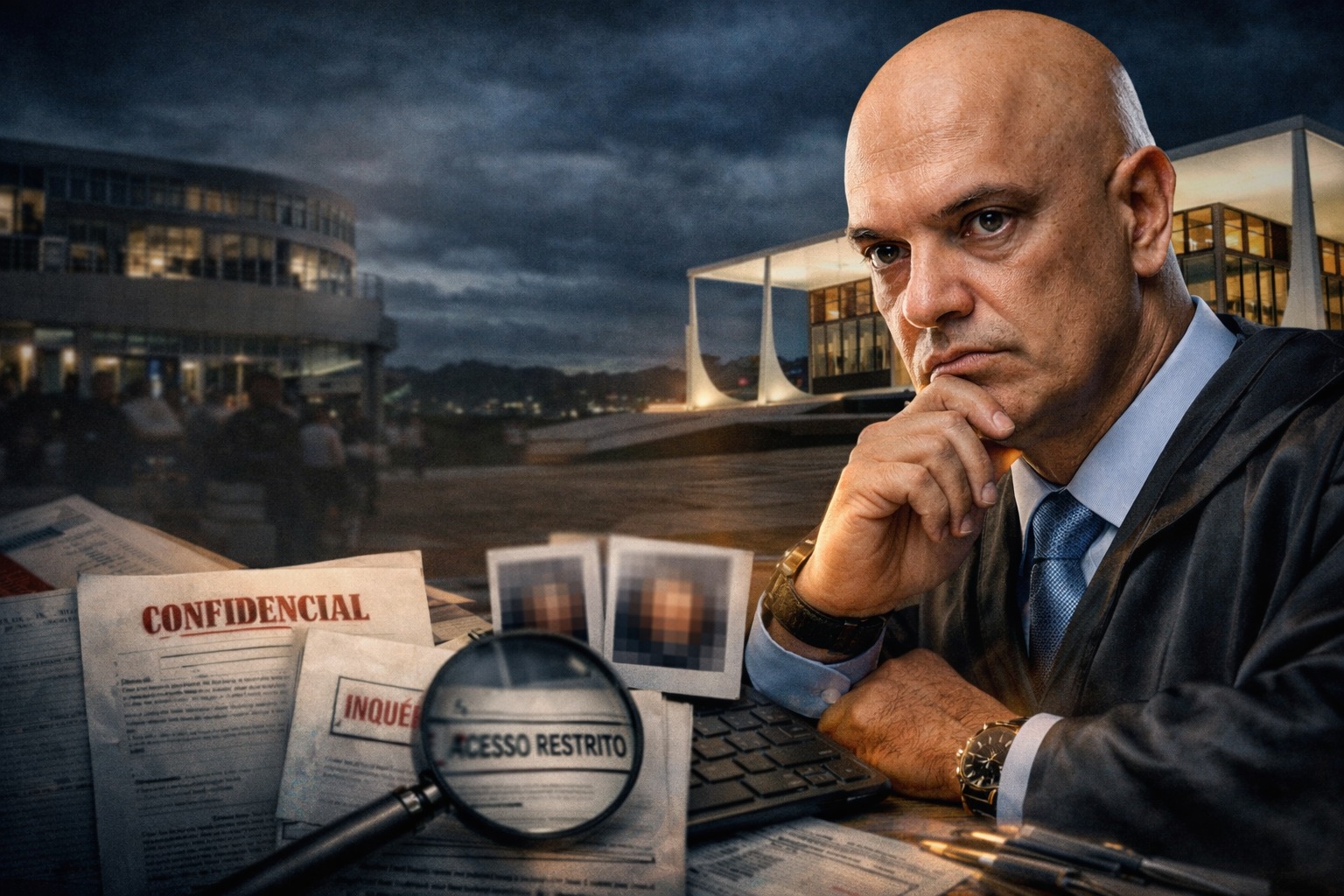 Mensagens entre banqueiro investigado e ministro do STF levantam questionamentos sobre transparência institucional no caso Banco Master